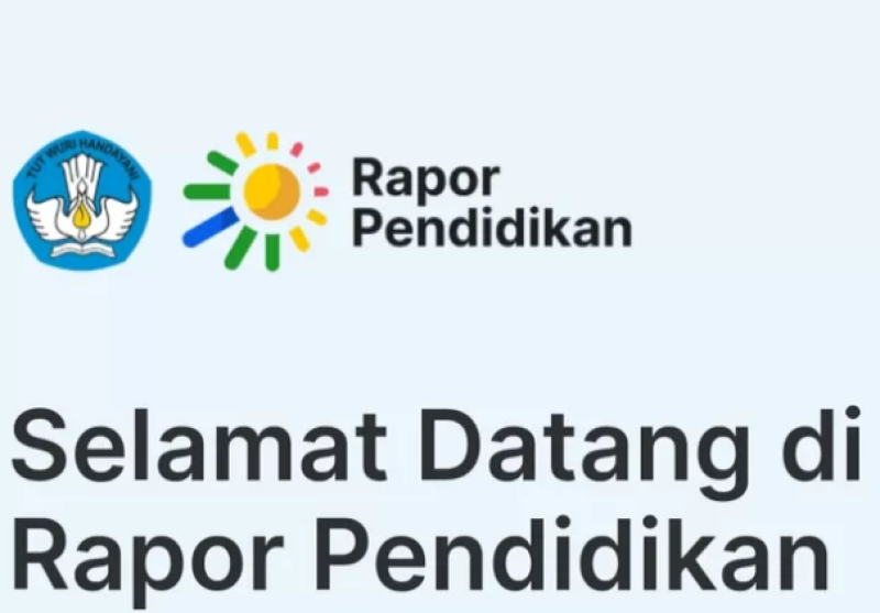 Pendidik dan tenaga kependidikan  Wajib Mengakses Raport Pendidikan 