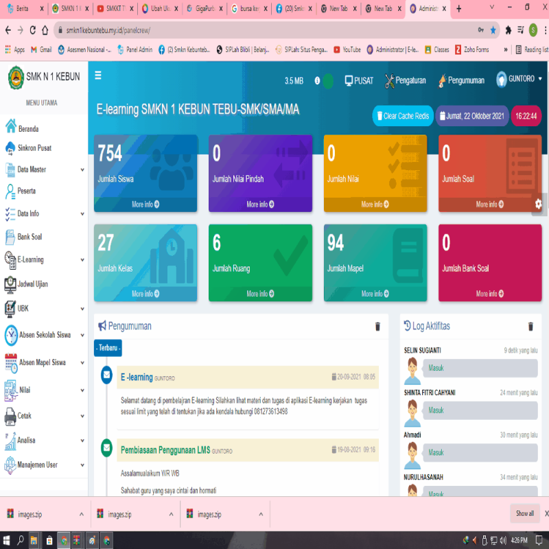 E-LEARNING SMK N 1 KEBUN TEBU 